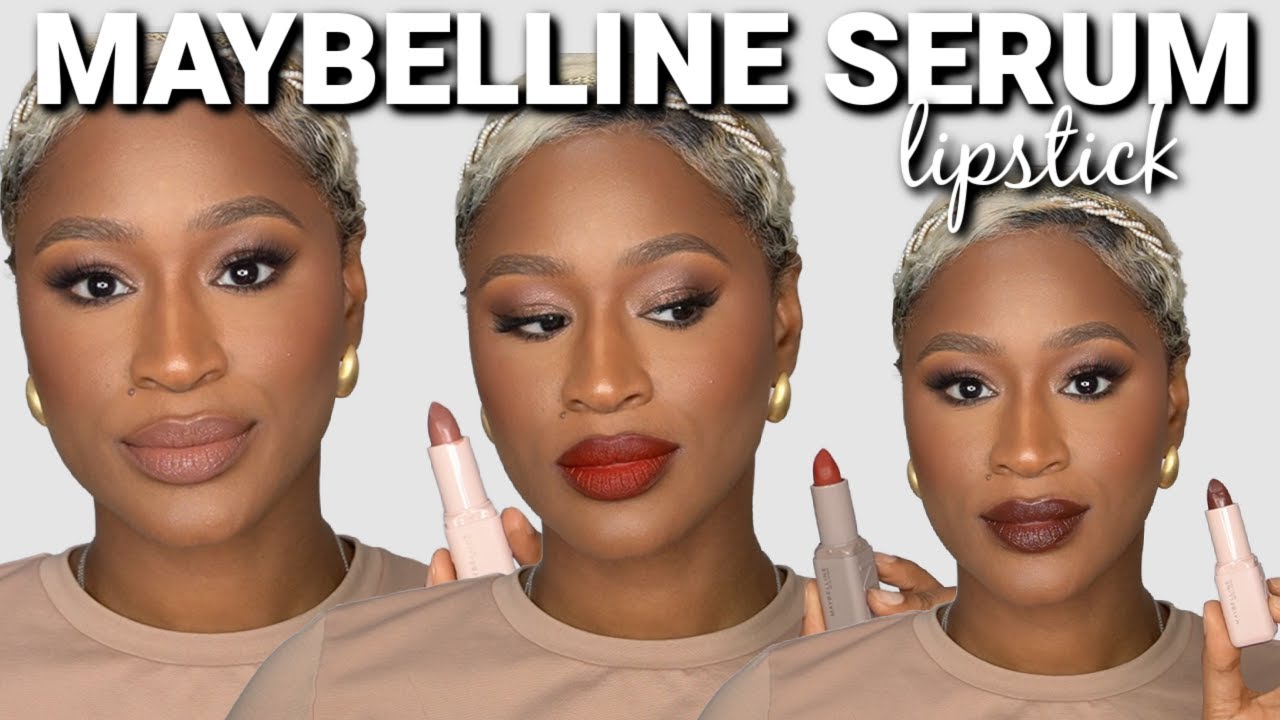 New Maybelline Serum Lipsticks | Ariell Ash