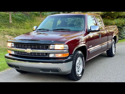 63k Mile 2002 Chevrolet Silverado 1500 LS Walk Around and Drive for Bring a Trailer Auction