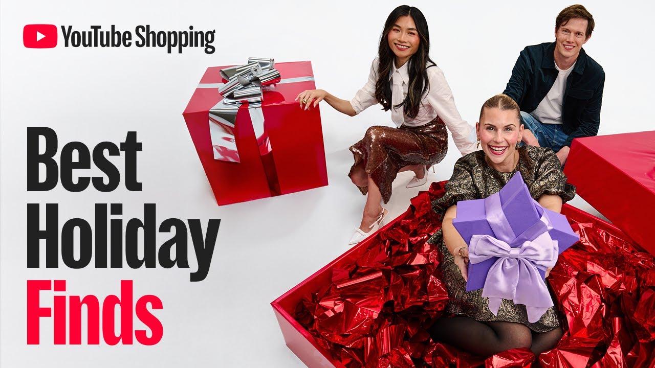 Turn your gift guides into cash with YouTube Shopping