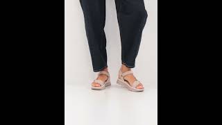 TAMARIS 1-28700-46 341 taupe, dámské sandály