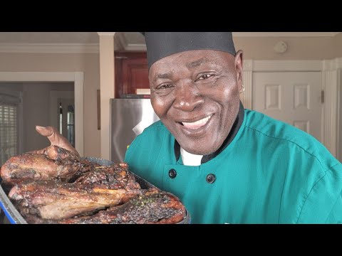 Jerk turkey legs