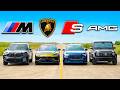 BMW XM V Lambo Urus V AMG G63 V Audi SQ8 DRAG RACE