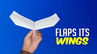 Easy Ways to Make a Perfect Plane - Bird Plane - how to make a paper airplane that flaps its wings