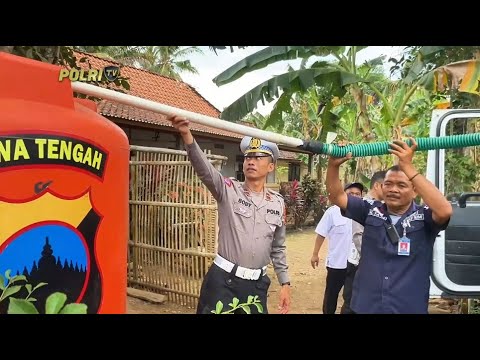 POLRES PURWOREJO SALURKAN AIR BERSIH