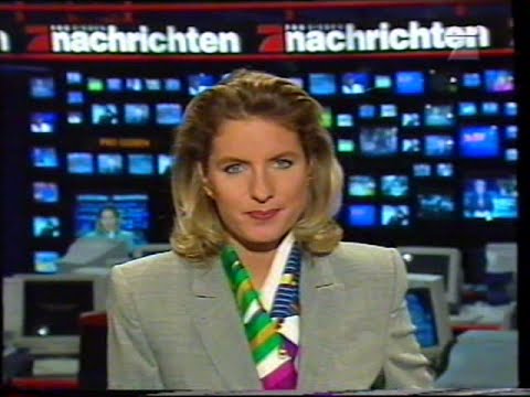 EINE SPÄTAUSGABE DER PRO7 - NACHRICHTEN mit ISABEL JAENECKE (IN DER NACHT v. 31.10.1996- 01.11.1996)
