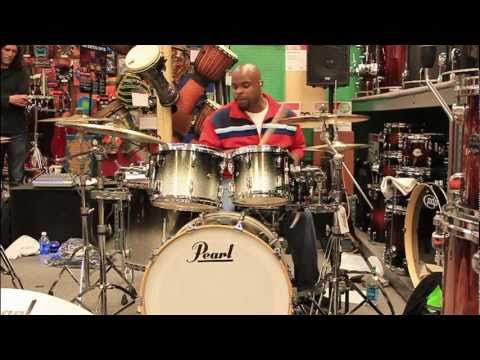 Aaron Green opening for Dante' "Taz" Roberson Drum Clinic Tour 2011