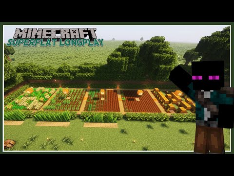 Insane Minecraft Superflat: AnderMan's Ultimate Farming Techniques Revealed!