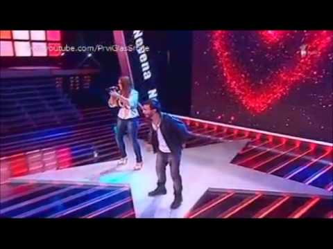 PRVI GLAS SRBIJE - Nevena i Filip - One love (POLUFINALE)