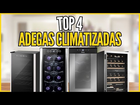 ✅ Top 4 Melhores Adegas Climatizadas de 2024 - Vale a Pena Comprar Uma Adega Climatizada? 🍷