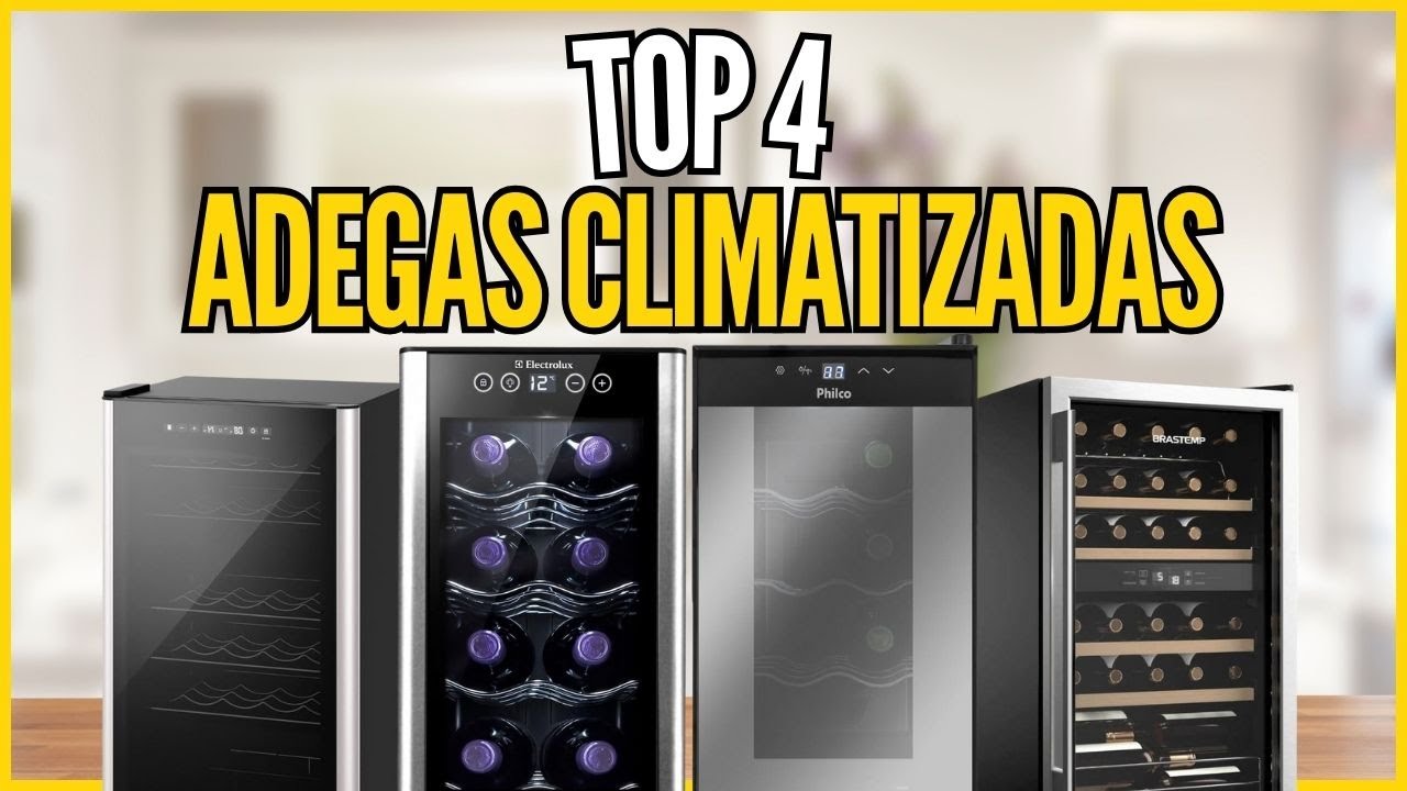✅ Top 4 Melhores Adegas Climatizadas de 2024 - Vale a Pena Comprar Uma Adega Climatizada? 🍷