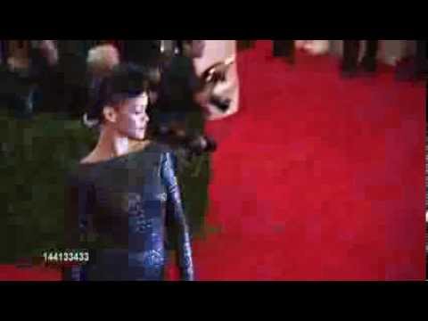 Rihanna at "Schiaparelli And Prada: Impossible Conversations" Costume Institute Gala