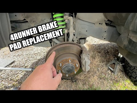 5th gen Toyota 4Runner Brake Pad Replacement