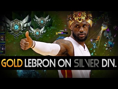 Gold Lebron abusing Silver Division!!