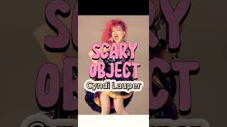 Scary Object @ Cyndi Lauper music video #cyndilauper #punky #scarystories #annabelle #scary #movie