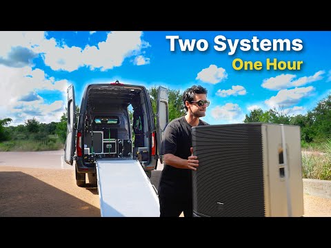 60 Minutes. Two PA Systems. One Wedding