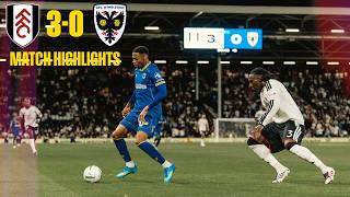 8월28일 풀럼 vs AFC 윔블던 하이라이트