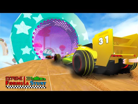 Mega Ramp Ultimate GT Racing Ramp Game | Formula Car GT Racing Stunts