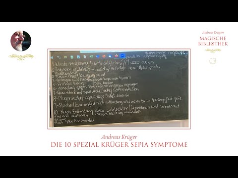 Andreas Krüger | Sepia | Die 10 Spezial Krüger Symptome
