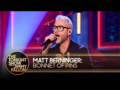 Matt Berninger: Bonnet Of Pins | The Tonight Show Starring Jimmy Fallon