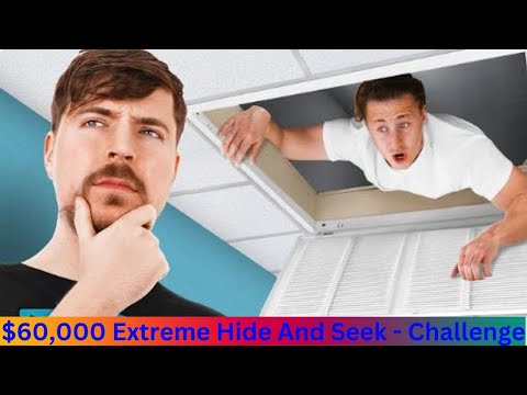 24-hour mountaineer jumps over man in $60,000 extreme hide and seek challenge beast! ZHS | mrbeast