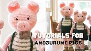 The Three NOT So Little Pigs | Crochet Amigurumi Tutorials