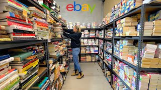 Pick and pack eBay orders with me | Selling used books online for profit
