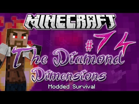 "EVERYONE HATES ME!!" | Diamond Dimensions Modded Survival #74 | Minecraft