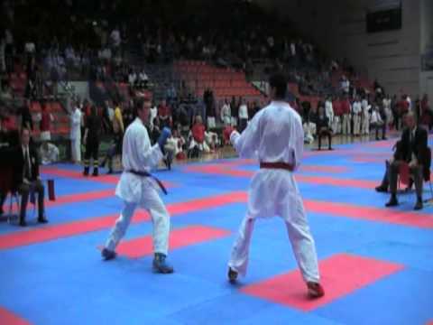 salim Bendiab VS Bitevic ( Serbe vice champion d'europe en 2008)