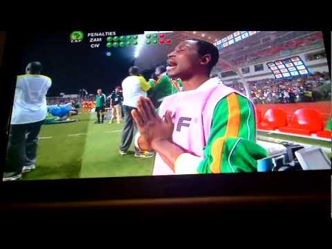 Zambia vs Ivory Coast penalties