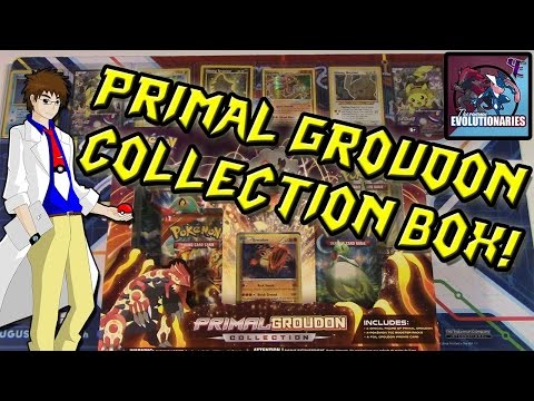 AMAZING Pokemon Primal Groudon Collection Box Opening! THE PULLS ARE INSANE!