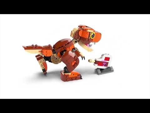 LEGO® Jurassic World Tiranozaurė Mažoji Eatie (76967) video
