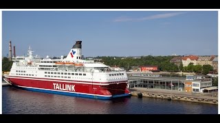 Embarking on Massive M/S Isabelle Ferry Vessel in Riga Latvia
