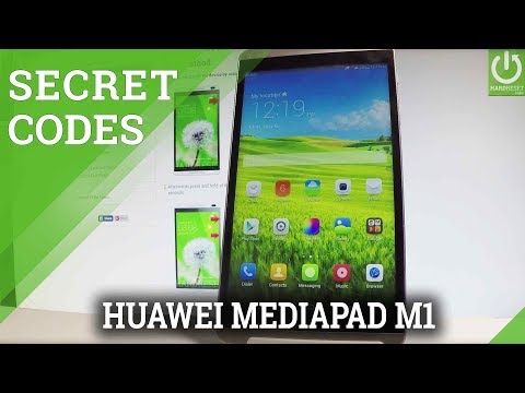 HUAWEI MediaPad M1 CODES / Secret Menu / Hidden Options