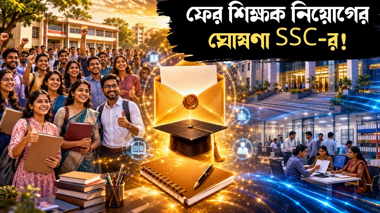 শিক্ষক নিয়োগের বড় ঘোষণা SSC-র! অপেক্ষার অবসান বাংলার চাকরিপ্রার্থীদের! | SSC Recruitment Notice