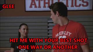 Glee-Hit Me With Your Best Shot/One Way Or Another