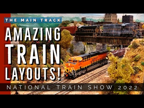 Amazing Model Railroad Layouts And Tons Of Trains | National Train Show Recap