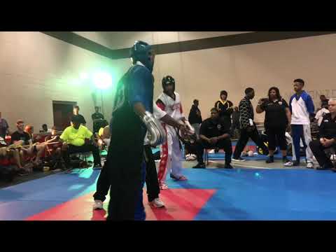 Chris Ellis vs Dwight Bargainer Allstar Karate Nationals 2018