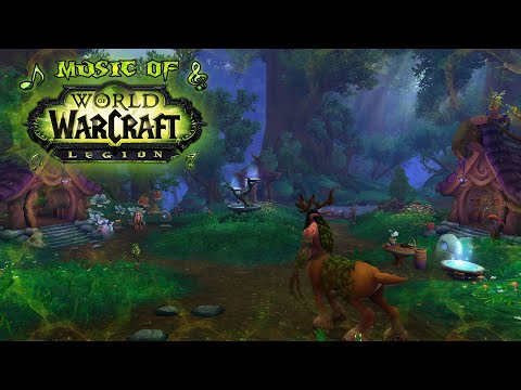 Enraptured Woodlands + Enchanted Night Elves + Nos'Sharah - Music of WoW: Legion