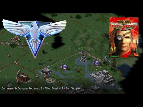 C&C: Red Alert 2 - Allied Mission 9: Sun Temple - Hard Difficulty - 4K
