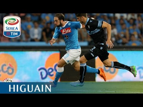 Il Gol di Higuain (59') - Napoli - Lazio 5 - 0 - Giornata 4-  Serie A TIM 2015/16