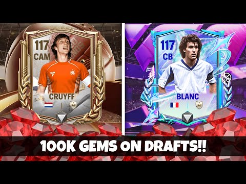 117 Packed!! F2P Capped Legends x Future Stars Draft Packs | FC Mobile 26