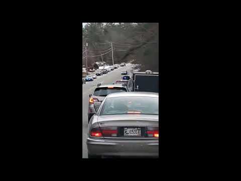 They set up a spike strip on 302