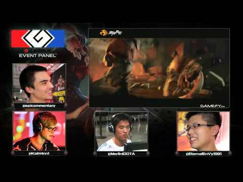 End Game 1 show - G League DOTA2 Finals - LGD.INT vs Invictus Gaming