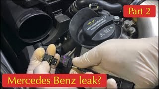 How to prevent damage to your ECU | Mercedes oil leak | #mercedes | josecitomarin | #RepairJose