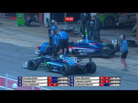 EURO FORMULA Open 2017 - ROUND 8 Barcelona - Qualy 2 & Commentary - FREAM Sports