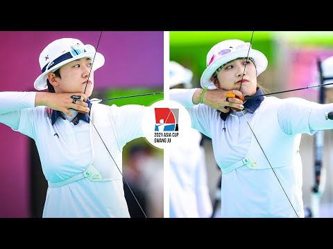 An San v Jang Minhee – recurve women gold | Gwangju 2021 Asia Cup