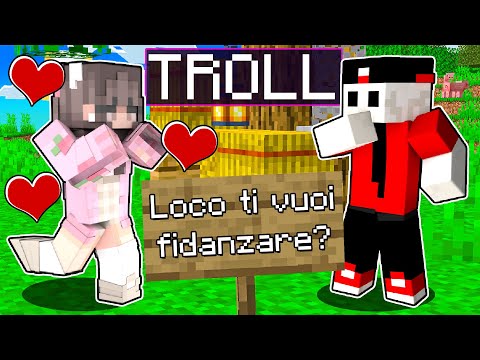 HO TROLLATO LOCO FINGENDOMI una RAGAZZA IN CREATIVA!! - Minecraft ITA