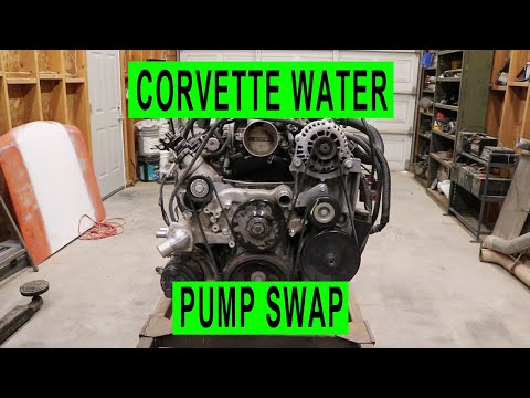 Swapping a C5/C6 Corvette water pump onto LS truck accessories
