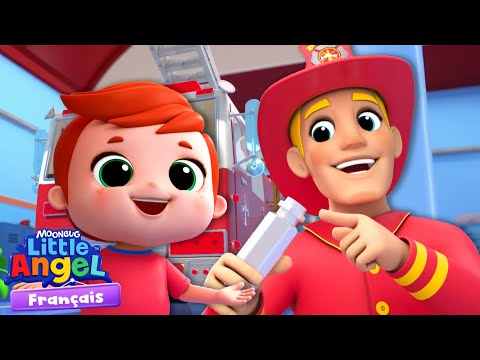 Le Camion de Pompier! 🚒 | Little Angel | Aventures en Famille