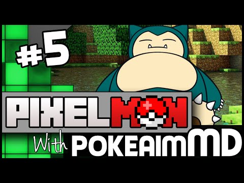 Minecraft Pixelmon Green w/ PokeaimMD, Akamaru, Gator & steve! Ep 5 - BLOWN BACK